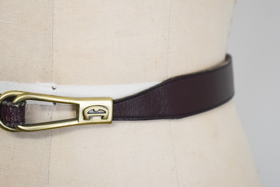 1970s/80s Etienne Aigner Leather Belt - image 2
