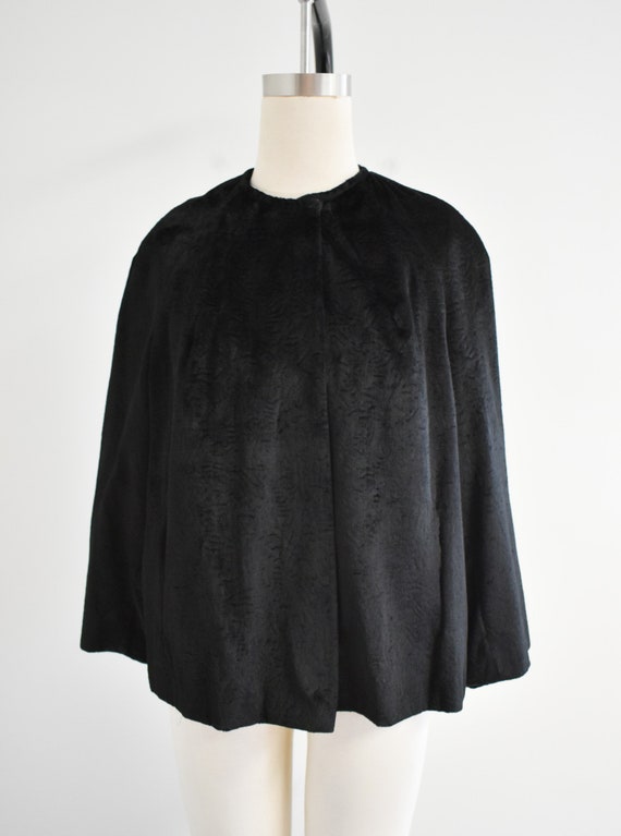 nsw plush faux fur jacket in black & fossil
