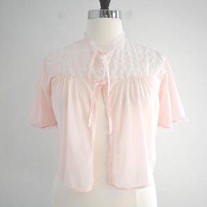1940s Zimco Pink Bed Jacket