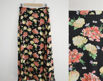 1990s Laura Ashley Floral Skirt