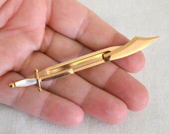 1950s/60s Swank Sword Tie Bar