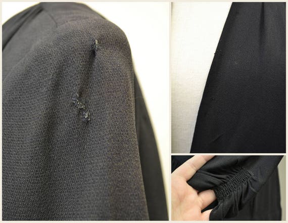 1940s Eisenberg Black Shirt/Jacket - image 6