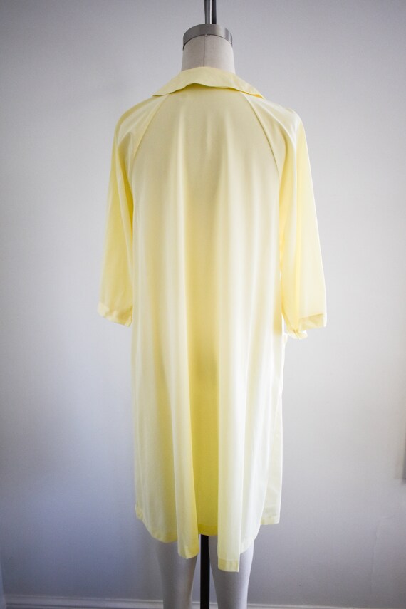 1960s Vanity Fair Yellow Butterfly Robe - Gem
