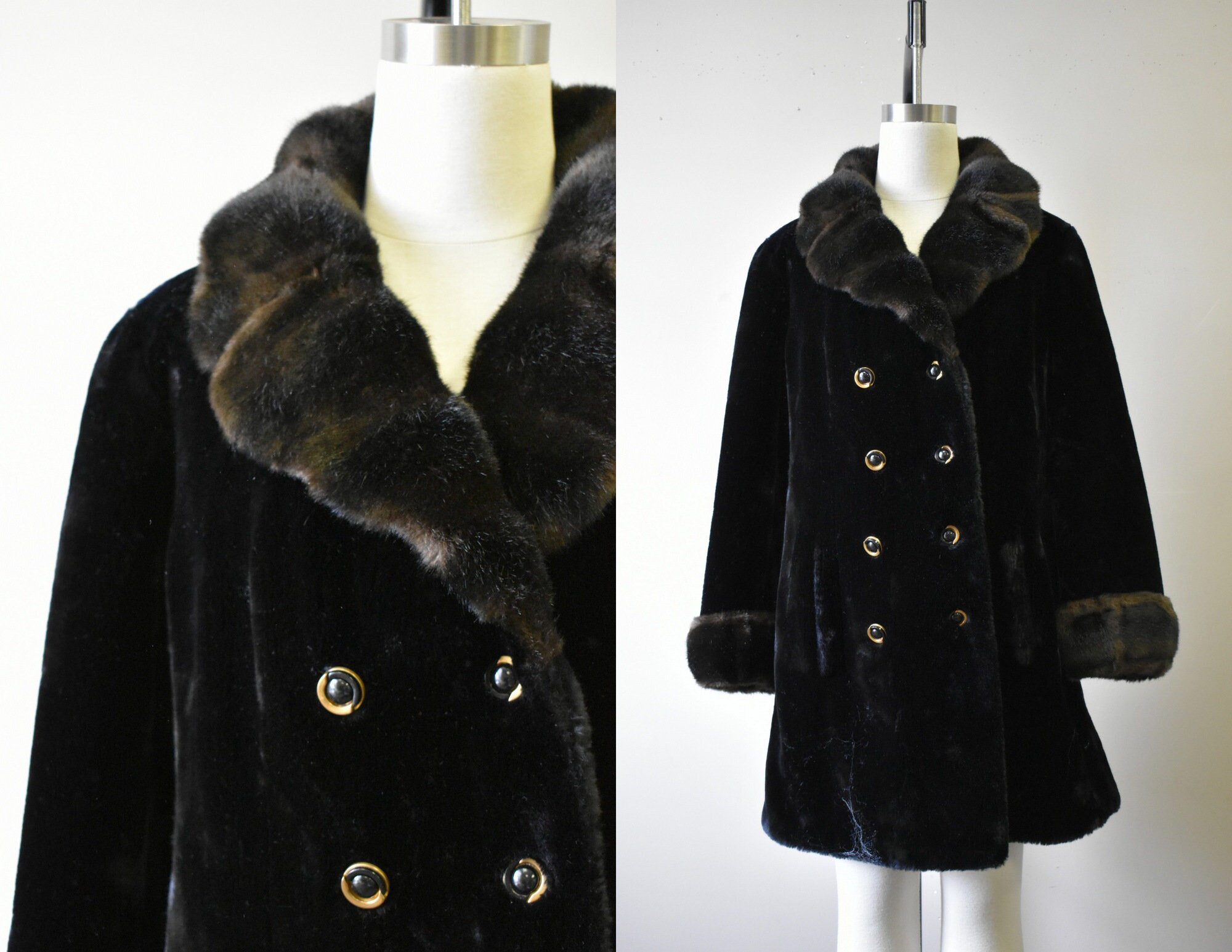 1970s Borgazia Faux Fur Coat - Etsy