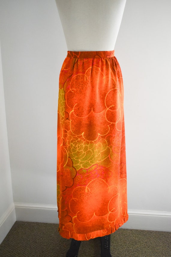 1970s Alice of California Maxi Skirt - image 6