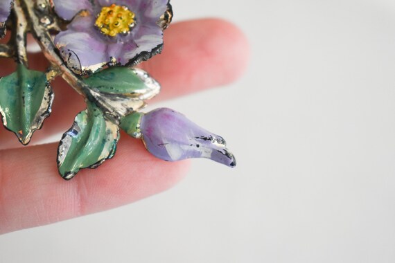 1940s/50s Flower Brooch - image 6