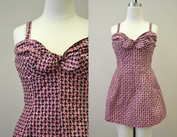 1940s Brilliant Fashions Swimsuit/Playsuit
