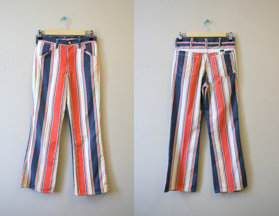 1960s/70s Wrangler Teen Red, White, and Blue Strip