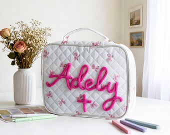 Funda acolchada personalizada para Biblia con nombre: Tela acolchada, regalo cristiano perfecto para la iglesia