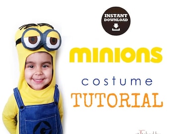 TUTORIAL - minion inspired costume - all sizes - Read full Item Details