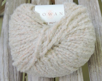 BULKY Weight Yarn - Merino Cashmere Yak blend - Rowan Selects Limited Edition - Caramel (#002) - 50g - 98 yards - Made in Italy