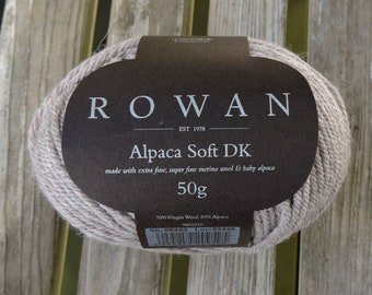 DK Weight Yarn - Rowan Alpaca Soft DK - Virgin Wool Alpaca Blend - Trench Coat (202) - 50g - 137 yards