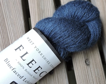 DK Weight Yarn - Blue Faced Leicester Fleece DK - 100% British Wool - West Yorkshire Spinners - Ravine (1041) - 100g - 246 yards