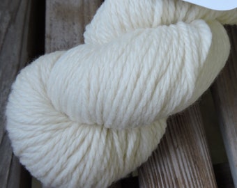 WORSTED Weight Yarn - Merino Alpaca Blend - Cumulus (#000) - Bennoto - Cloud9 Fibers - 100g -  175 yards