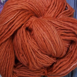 CHUNKY Weight Yarn - Pumpkin (#72) - Manos del Uruguay Clasica - 100g/138 yards - Kettle Dyed Merino Corriedale