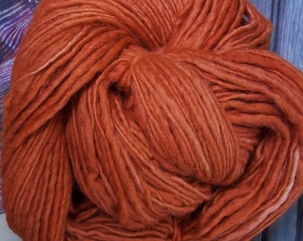 CHUNKY Weight Yarn - Pumpkin (#72) - Manos del Uruguay Clasica - 100g/138 yards - Kettle Dyed Merino Corriedale