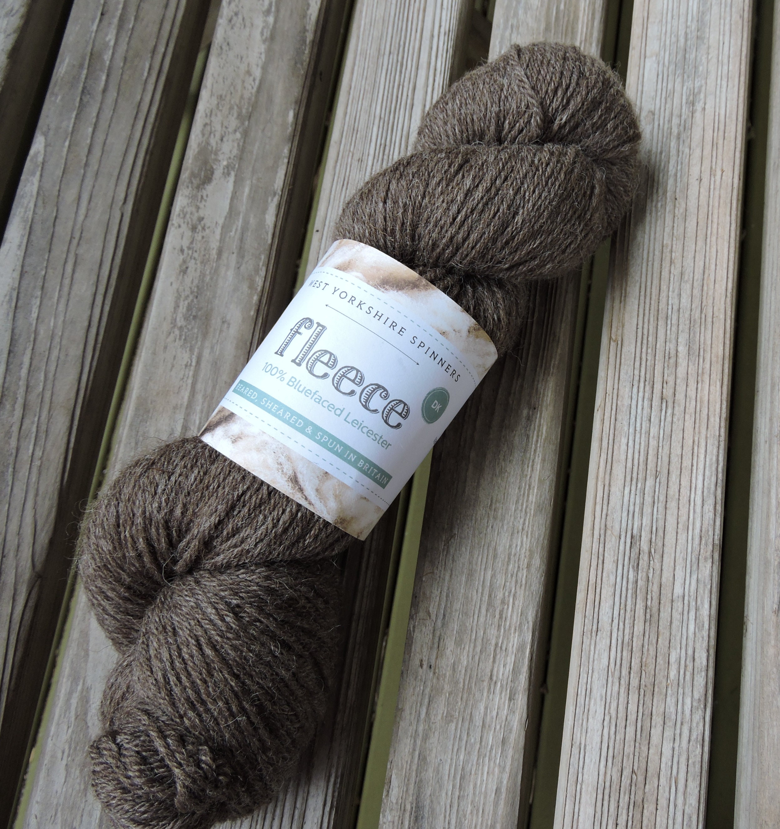 West Yorkshire Wool Yarn Spinners Fleece Bluefaced Leicester DK