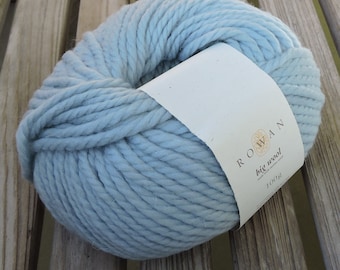 SUPER BULKY Weight Yarn - Rowan Big Wool - 100% Merino - Surf (081) - 100g -  87 yards