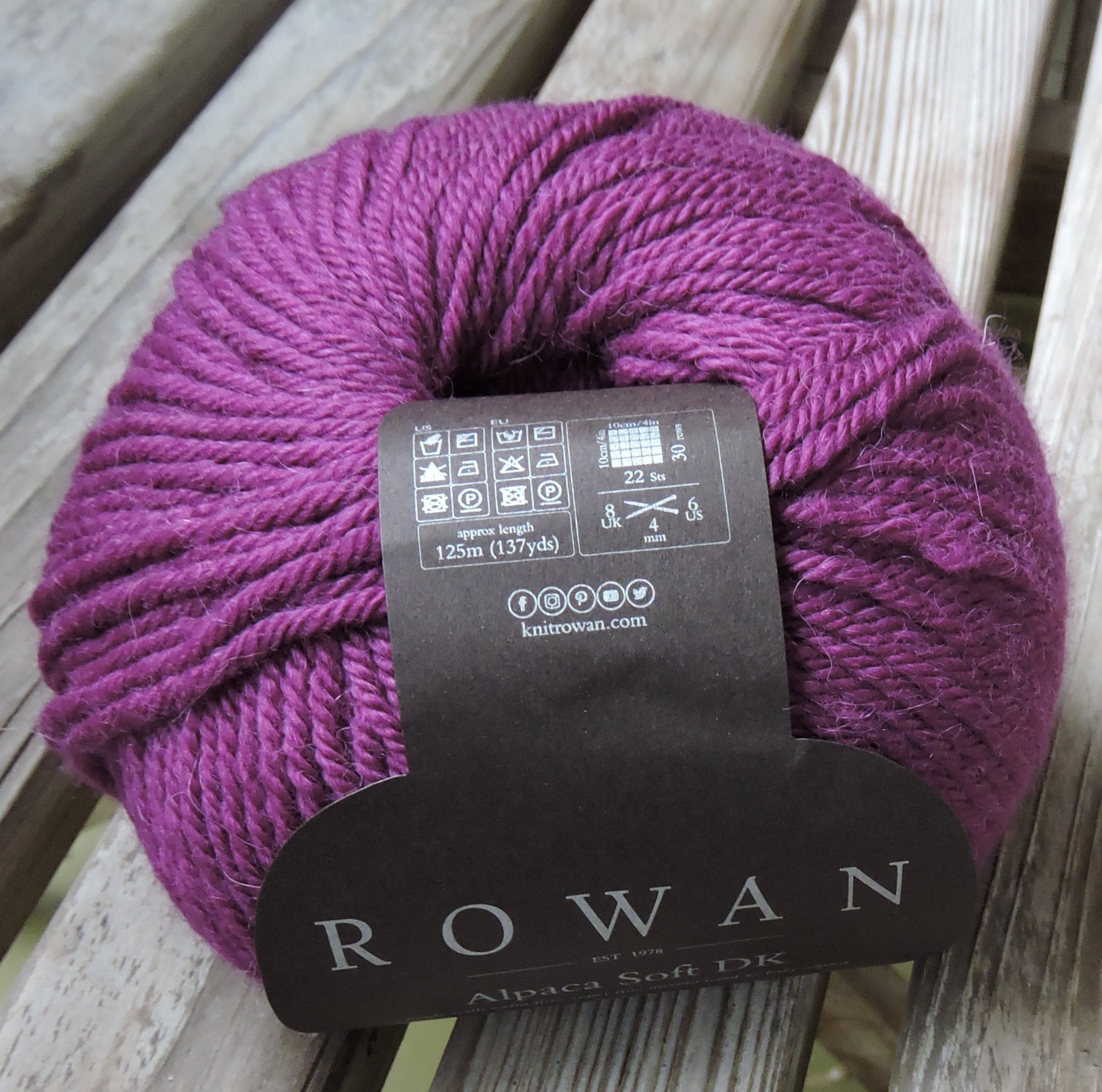 Rowan Alpaca Soft DK Yarn - 207 Mulberry