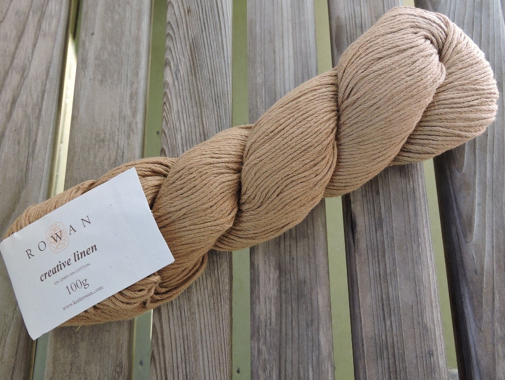 DK Weight Yarn Linen Cotton Blend 100g 219 yards Etsy