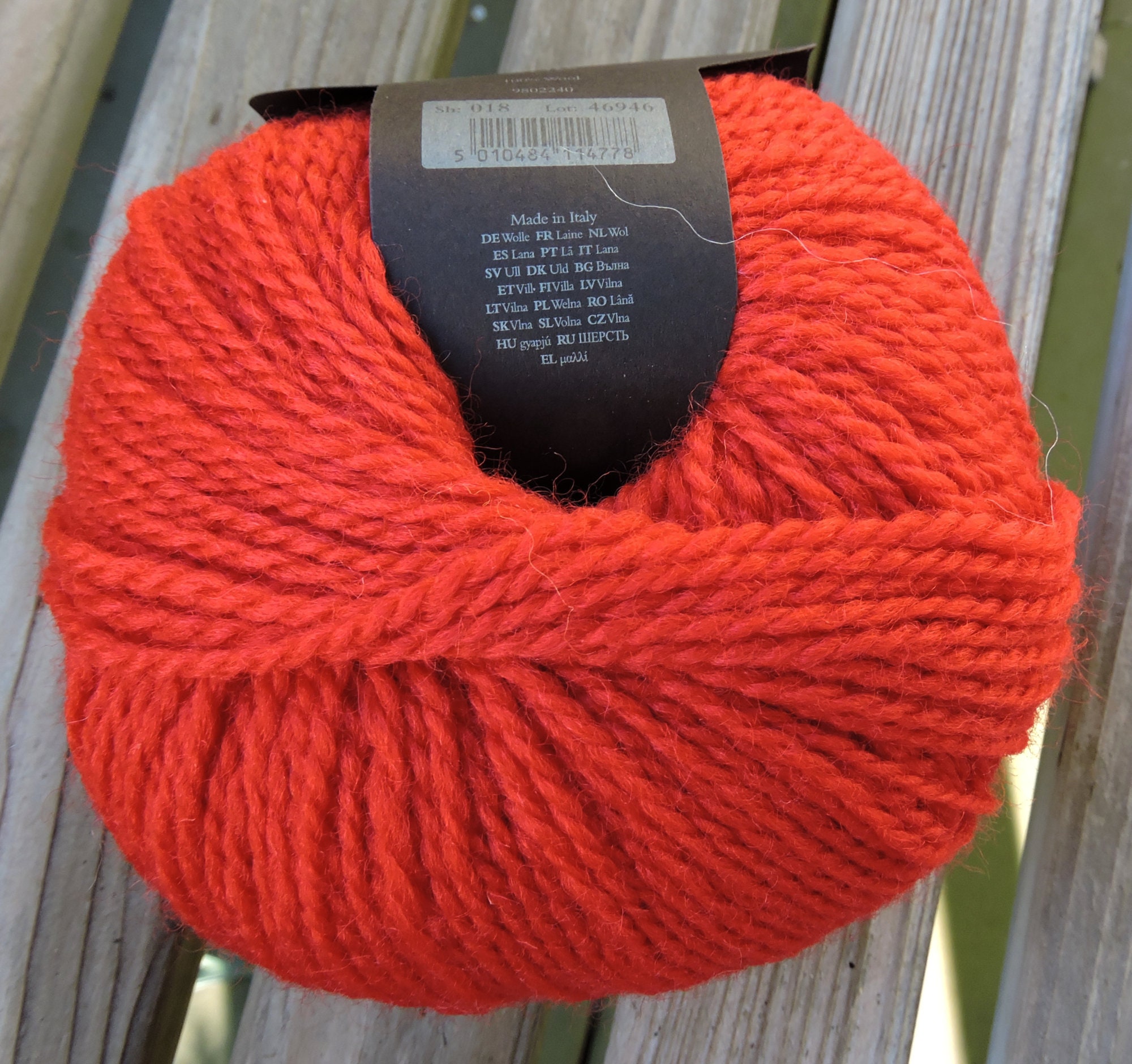 Rowan Norwegian Wool 018 Ribbon Red