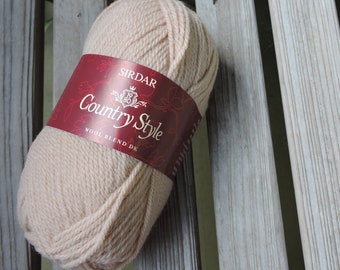 DK Weight Yarn - Sirdar Country Style DK - Wool Blend - Pecan Pie (#648) - 50g - 169 yards