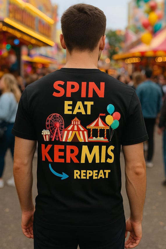 Spin Eat KERMIS Repeat  T-Shirt