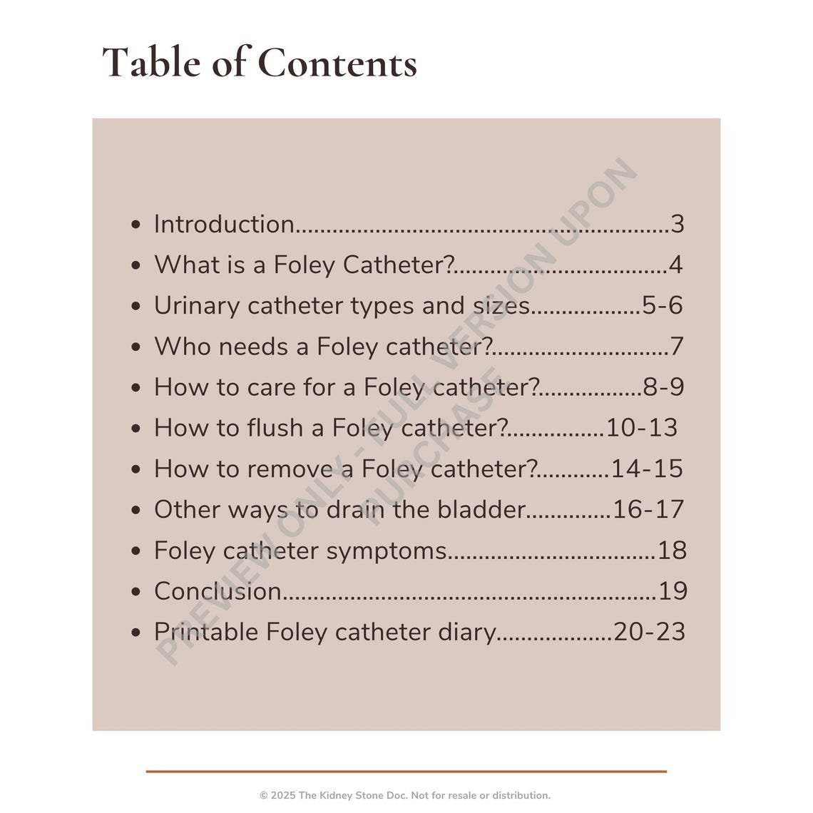 Foley Catheter Care Guide + Printable Catheter Diary - Written by a ...