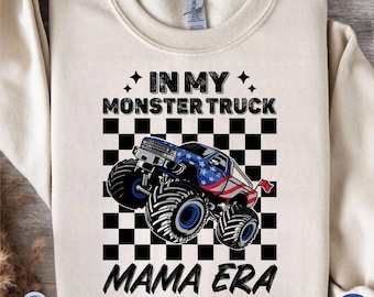 In My Monster Truck Mom Era PNG, Monster Truck Mom Era, Monster Truck, Monster Truck Era, Monster Truck, Digital Download