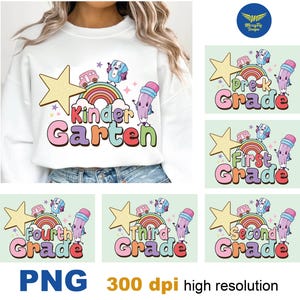 Preppy Back to School PNG Bundle, Teacher Coquette First Day of School Shirt Design, Girly Pink Bow Sublimation, Pre-k 1st/2nd/3rd/4th Grade