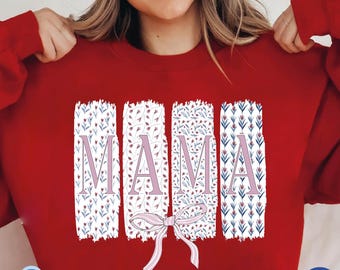 Mamá floral png, mamá flor png, mamá coqueta lazo png, mamá floral, mamá maravillosa png, día de la madre png, regalo para mamá png idea de camiseta popular