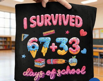 Jag överlevde 100 dagar i skolan png, jag överlevde 67 dagar i skolan png, 100 dagar i skolan png, lärare och elevgåva, 100:e dagen i skolan png