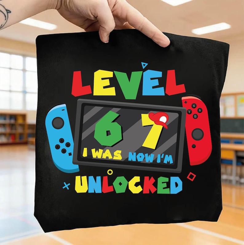 Jag var 6, nu är jag 7, upplåst, Six Seven 67 meme-spel för barn, png, gamerfödelsedag, 67 png, det är min födelsedag png, 7-årsdagspojke, rolig 6 7-gamer bild 1