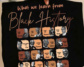 Black History People Png, Black History Month Png, African American Png, Juneteenth Png, Black Love Joy Pride Png, Melanin Png, Black Girl