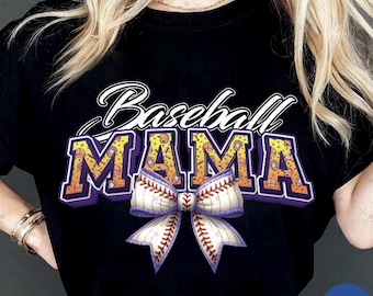 Baseball Mama Png, Baseball Png, Baseball Coquette Bow Png, Baseball Game Day Png, Baseball Mom Png Sublimation, Baseball Shirt Png Design