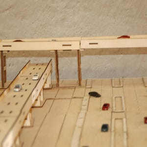 1/144 Scale Highway Terrain: Laser Cut Files for 12mm Wargames (SVG, Instructions Included)