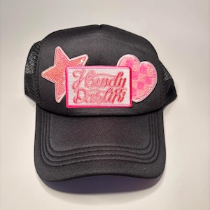 Howdy Darlin Trucker Hat Black