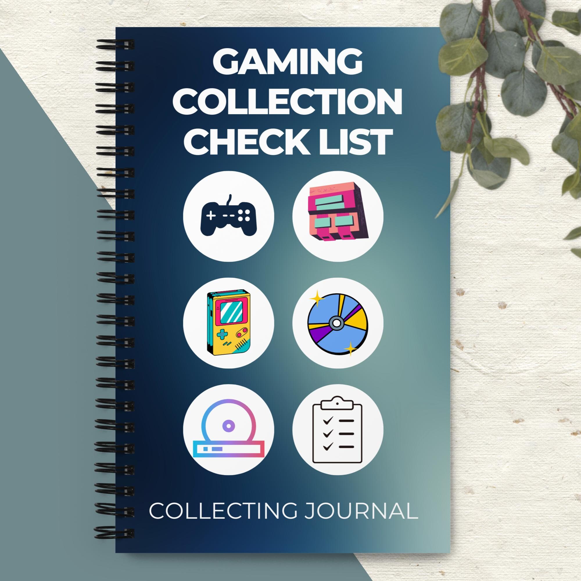 Gaming Collection Check List / Log Book Spiral Notebook - Etsy Australia