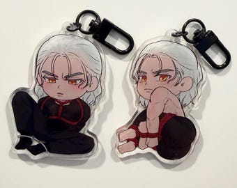 Monster Hunter Video Game Anime Movie Character Double-Sided Acrylic Keychain