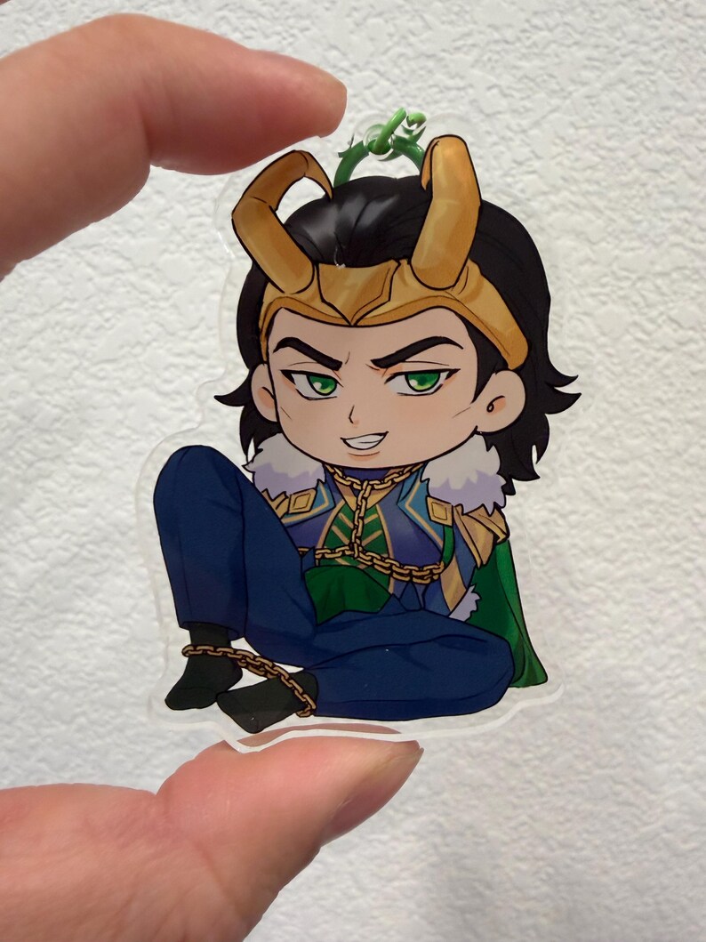 Chaotic God Villain Video Game Comic Character Bookmark Poster or Print Keychain
