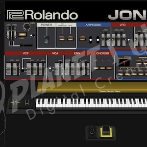 Modèle Mainstage - synthétiseur vintage Roland Juno-60