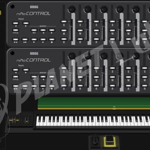 Gabarit MainStage - Korg nanoKONTROL2 - Doublé
