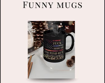 American Flag Coffee Mug: Patriotic Gift, Veteran Decor