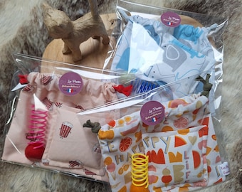 Adventure in a Bag Cat Toy Set – Travel Kitty Play Kit with Catnip & Wool Toys