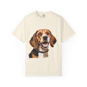 Beagle Love Garment-Dyed T-Shirt: Dog Lover Gift