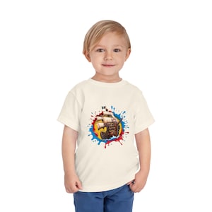Adventurous Pirate Toddler Tee, Cute Pirate Shirt, Kids Short Sleeve Top, Pirate Party Outfit, Gift for Little Explorers