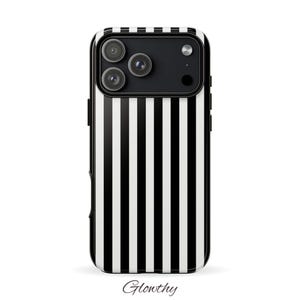 Black Stripes Tough Case, Stylish Phone Case Goth, Trendy Phone Accessory, iPhone 16 15 14 13 12 11 Samsung S25 S24 S23 S22 S21 Google Pixel image 11