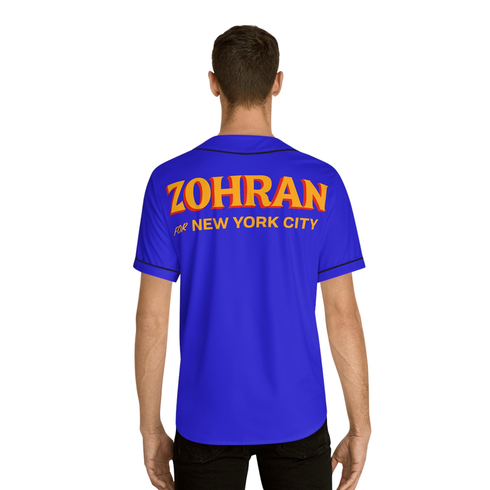 Zohran Mamdani Men's Baseball Jersey | Zohran for New York City
