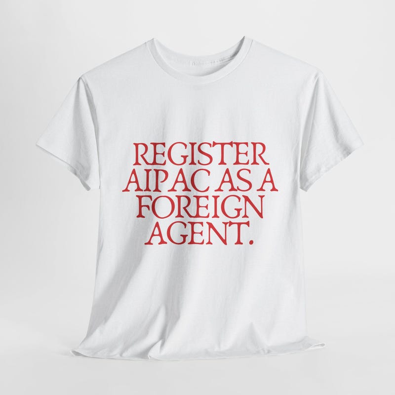 Aipac Shirt - Etsy