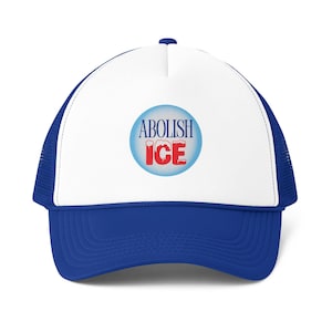 Abolish ICE Trucker Cap | Political Statement Mesh-Back Hat